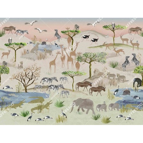 Фотообои и фрески Affresco СКАЗКИ AFFRESCO NL670-COL2
