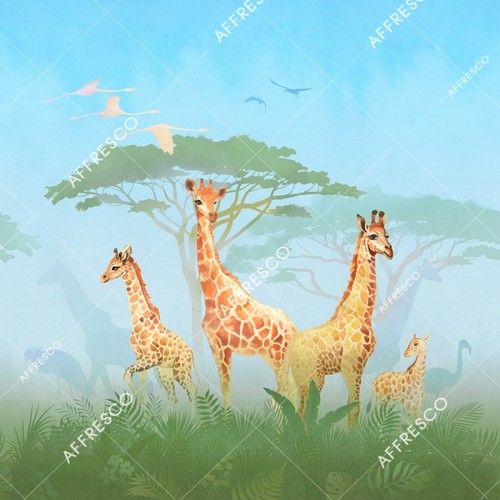 Фотообои и фрески Affresco СКАЗКИ AFFRESCO OF601-COL4