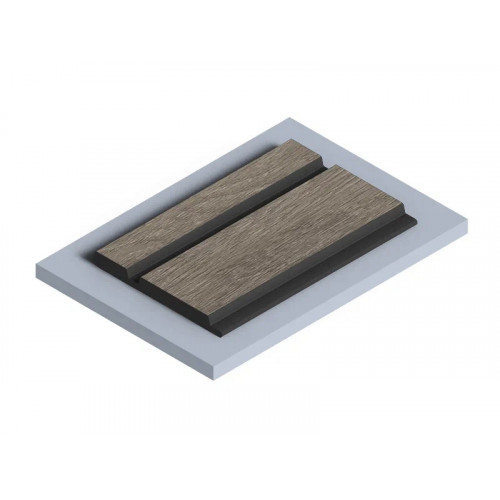 Цветная 3д панель HiWood LV133 BR490K