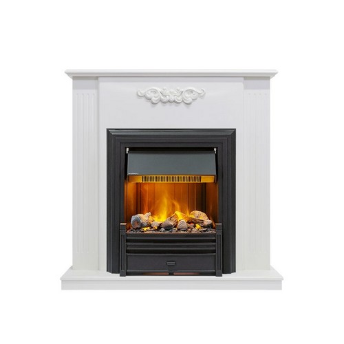 Dimplex Каминокомплект Lumsden - Белый дуб с очагом Brookline Black