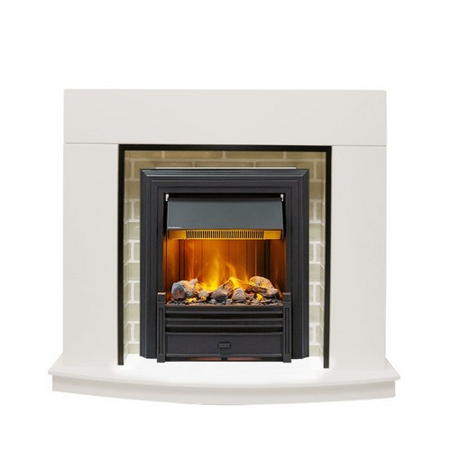 Dimplex Каминокомплект Montana - Белый с очагом Brookline Black